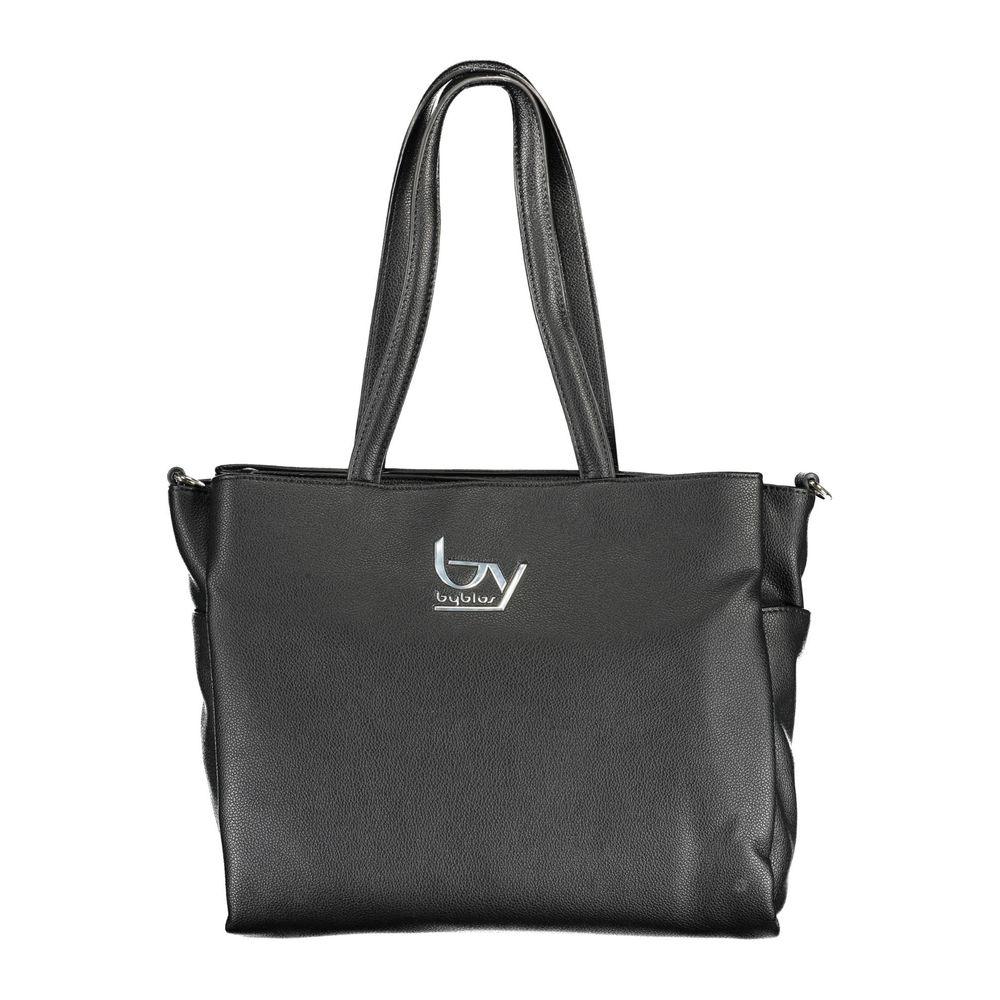 BYBLOS Black Polyurethane Women's Handbag - Zeiniez