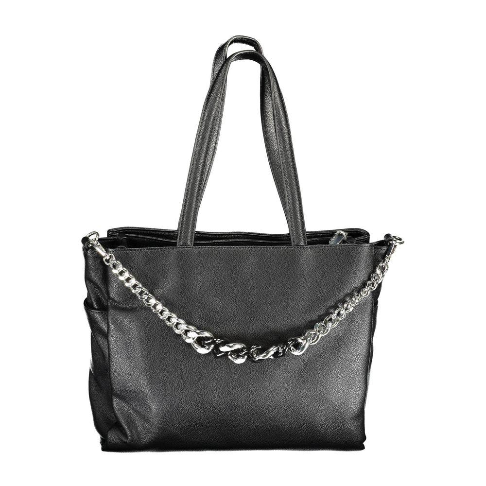 BYBLOS Black Polyurethane Women's Handbag - Zeiniez
