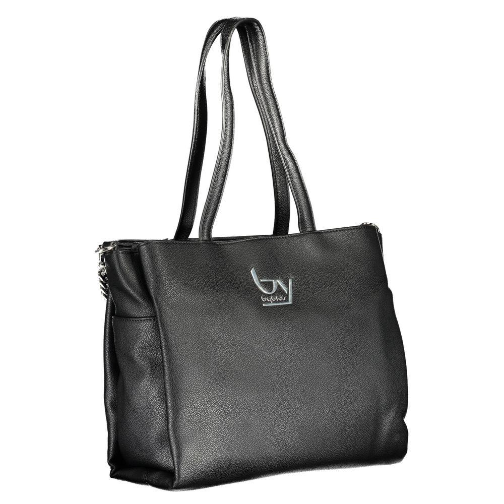 BYBLOS Black Polyurethane Women's Handbag - Zeiniez