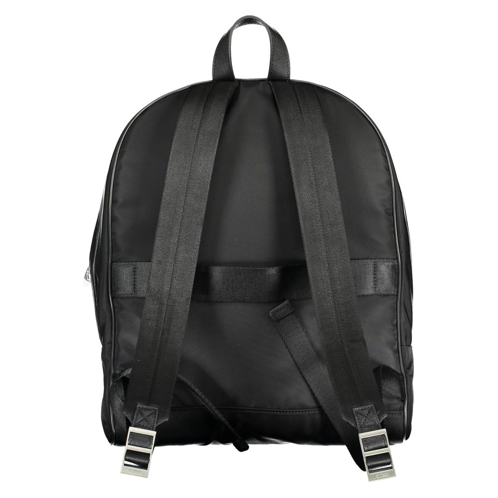 Guess Jeans Nero Nylon Men Backpack - Zeiniez