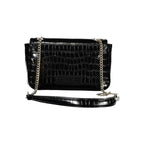 La Martina Nero Poliuretano Women Shoulder Bag - Zeiniez