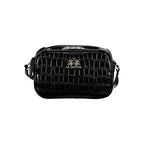 La Martina Black Polyurethane Women Shoulder Bag - Zeiniez