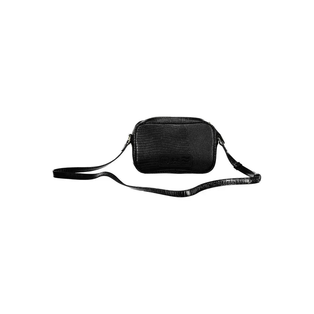 La Martina Black Polyurethane Women Handbag - Zeiniez