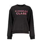 Cavalli Class Black Cotton Women Sweater - Zeiniez
