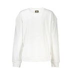 Cavalli Class Bianco Cotton Women Sweatshirt - Zeiniez