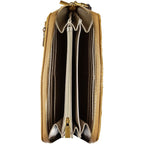 Guess Jeans Yellow Polyurethane Women Wallet - Zeiniez