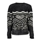 Desigual Black Acrylic Women Sweater with Metallic Fiber - Zeiniez