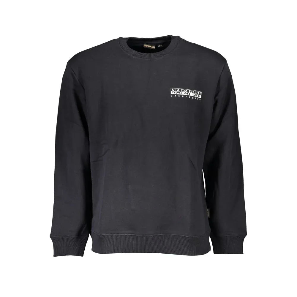 Napapijri Black Cotton Men Sweatshirt - Zeiniez