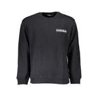 Napapijri Black Cotton Men Sweatshirt - Zeiniez