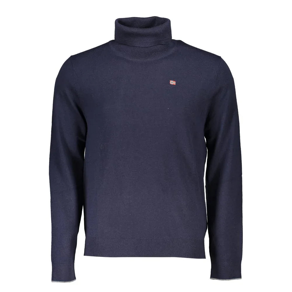 Napapijri Blue Tessuto Men Sweater - Zeiniez