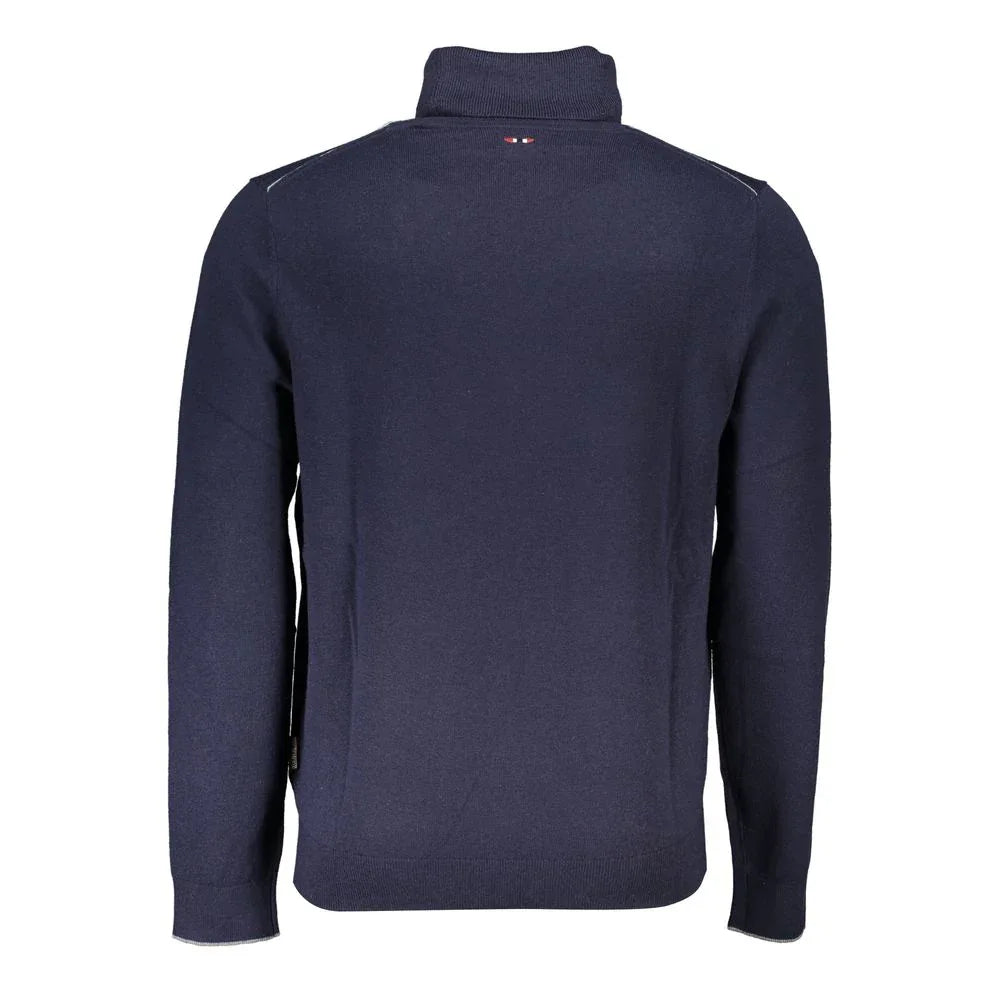 Napapijri Blue Tessuto Men Sweater - Zeiniez