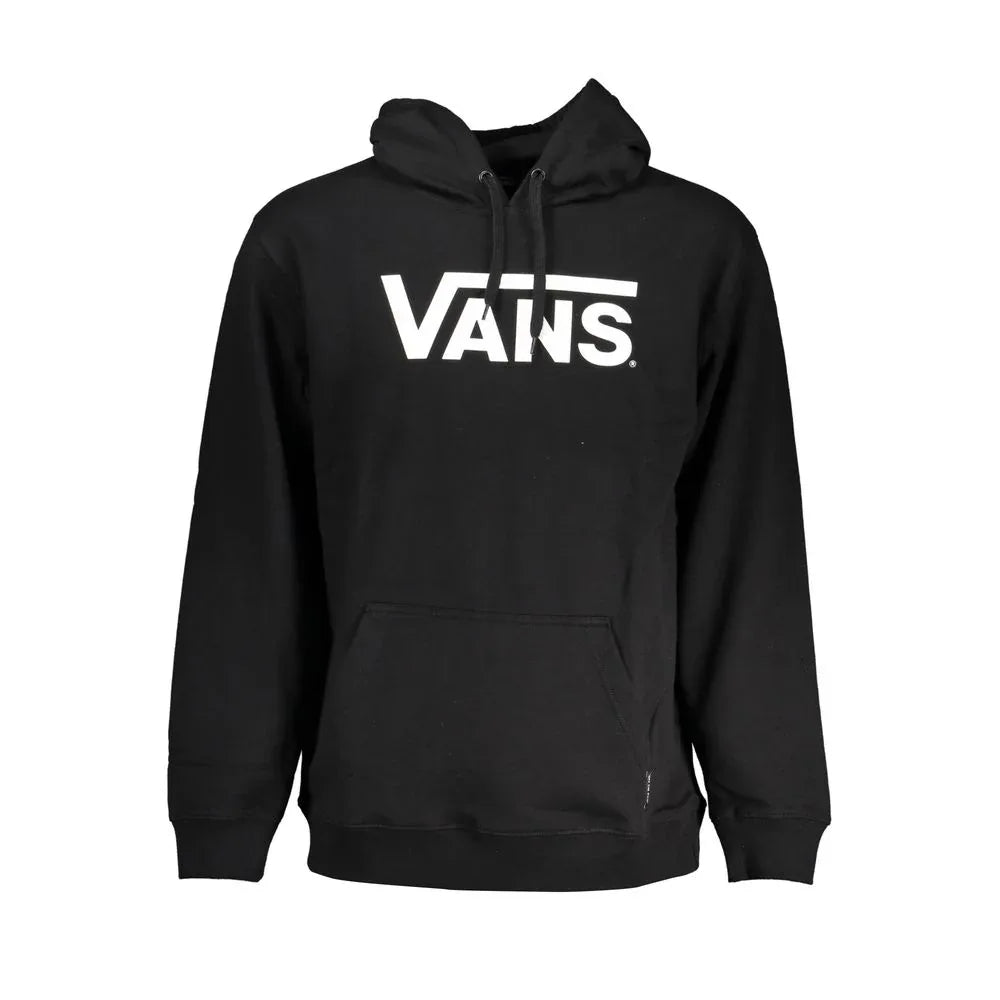 Vans Black Cotton Men's Hooded Sweatshirt - Zeiniez