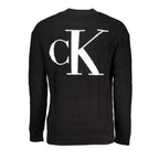 Calvin Klein Black Cotton Men Sweater - Zeiniez