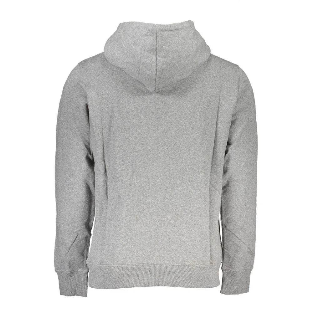 Calvin Klein Grigio Cotton Men's Sweatshirt - Zeiniez