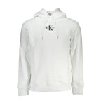 Calvin Klein White Cotton Men's Sweatshirt - Zeiniez
