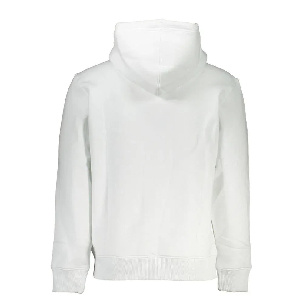 Calvin Klein White Cotton Men's Sweatshirt - Zeiniez
