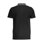 Fila Black Cotton Men Polo Shirt - Zeiniez