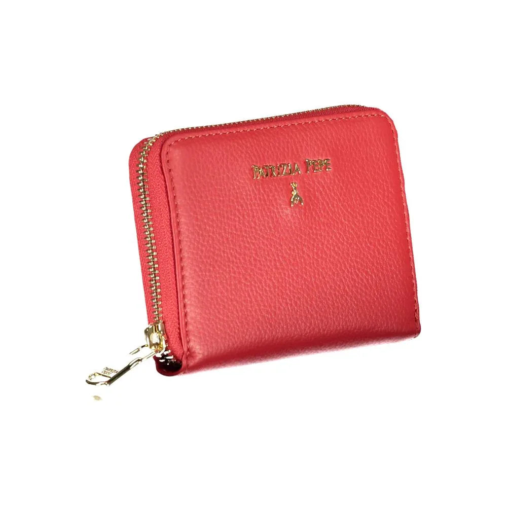 Patrizia Pepe Rosso Poliuretano Woman Wallet - Zeiniez