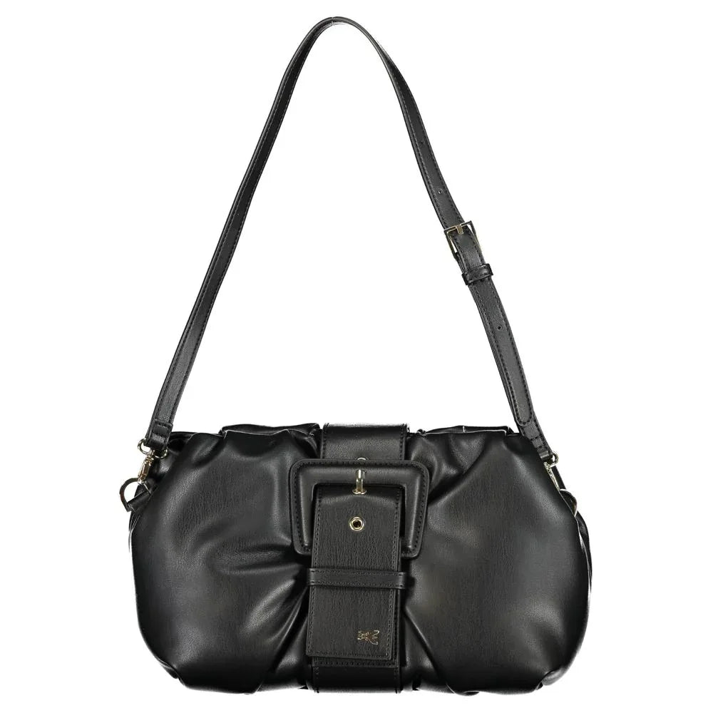 Patrizia Pepe Nero Poliuretano Women Handbag - Zeiniez