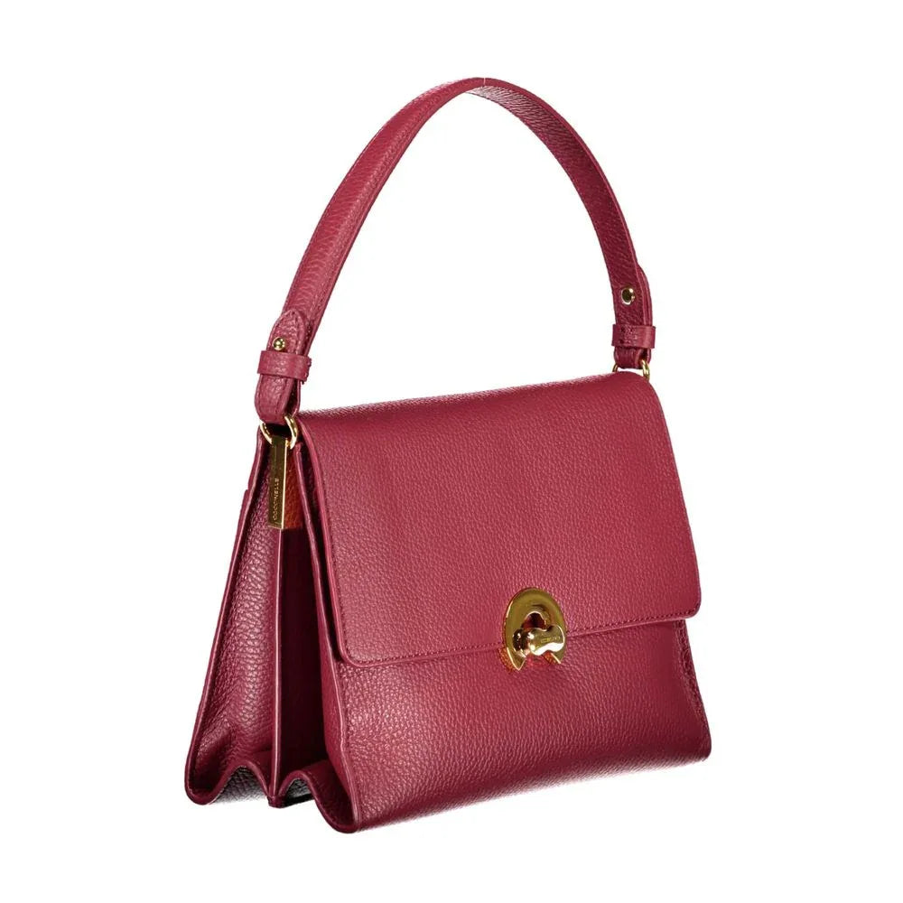 Coccinelle Rosso Leather Women Handbag - Zeiniez