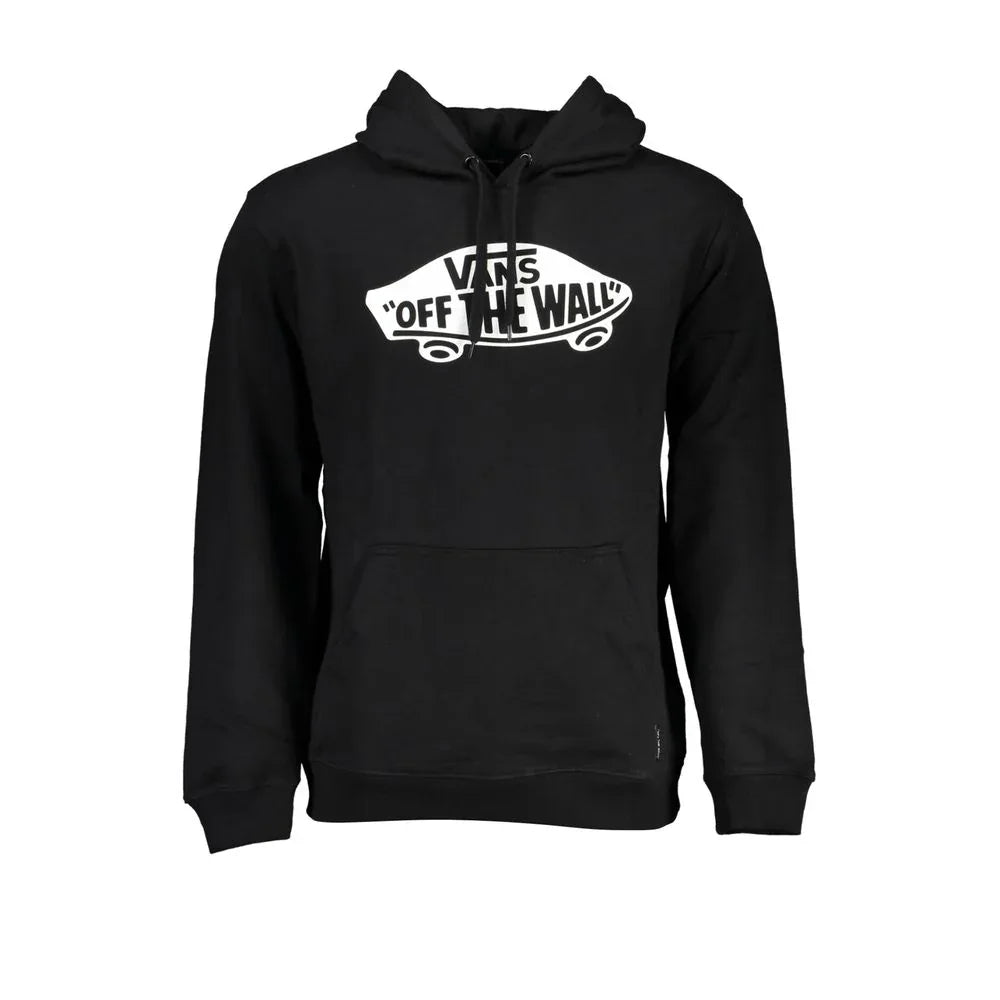 Vans Nero Cotton Men Hooded Sweatshirt - Zeiniez