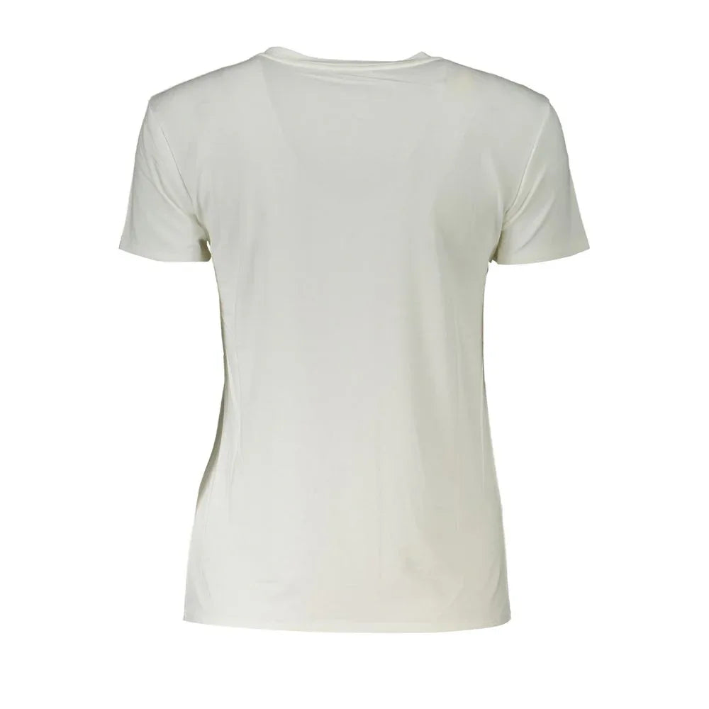 Patrizia Pepe White Organic Cotton Women T-Shirt - Zeiniez