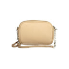 Patrizia Pepe Beige Leather Women Shoulder Bag - Zeiniez