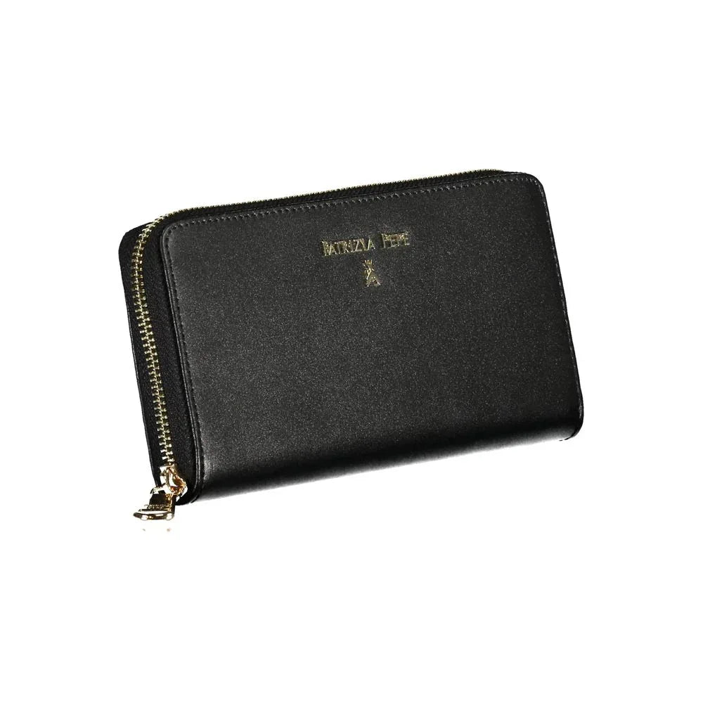 Patrizia Pepe Black Leather Women Wallet - Zeiniez