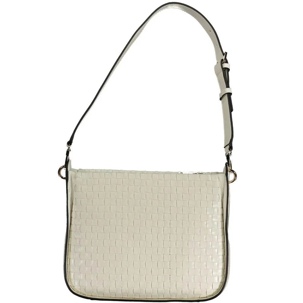 Guess Jeans Bianco Poliuretano Woman Handbag - Zeiniez