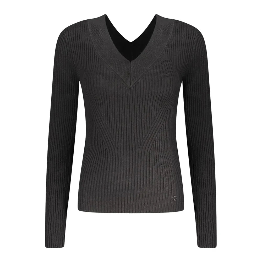 Guess Jeans Black Viscosa Women Sweater - Zeiniez