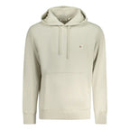Calvin Klein Beige Cotton Men's Hoodie - Zeiniez