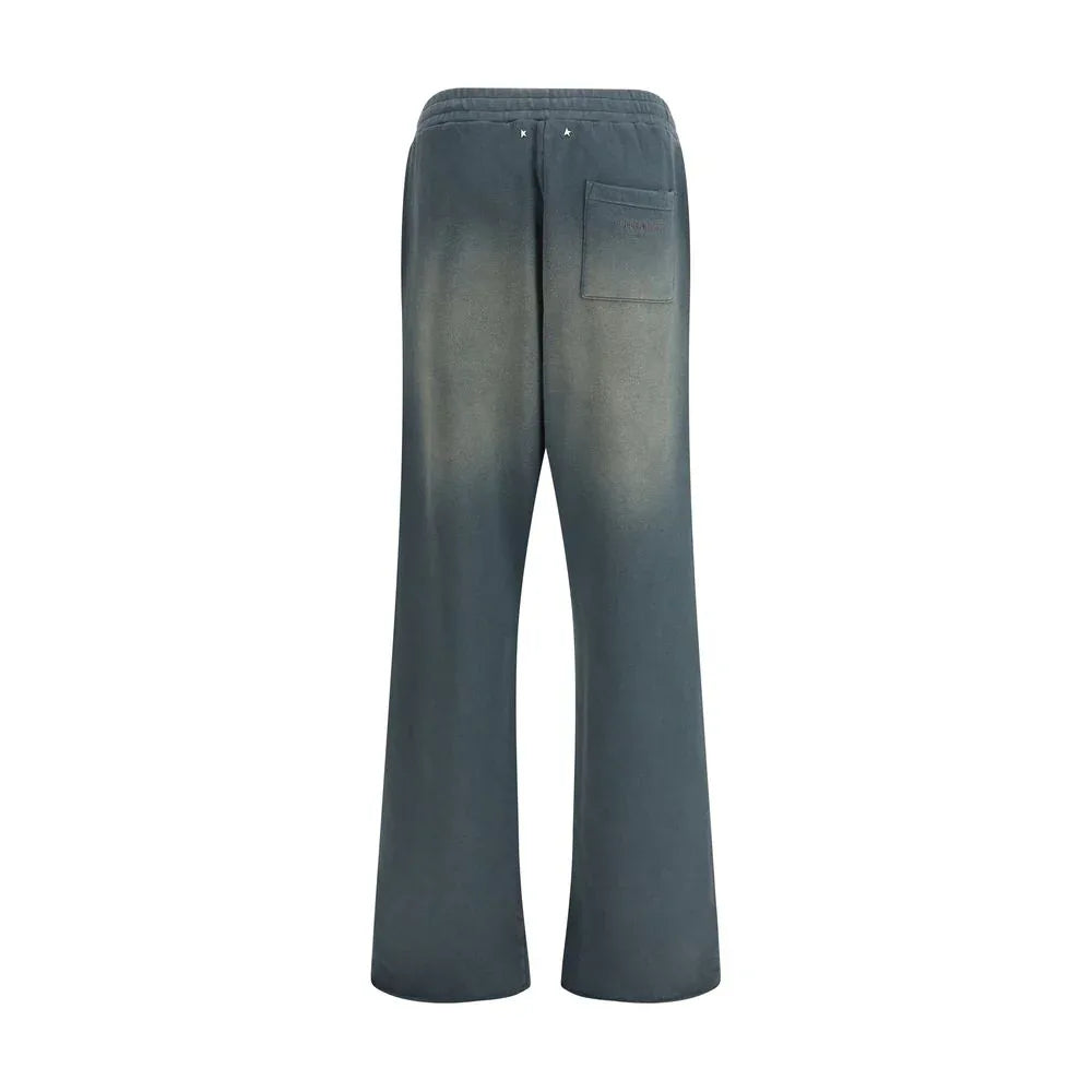 Golden Goose Blue Cotton Casual Pants - Zeiniez