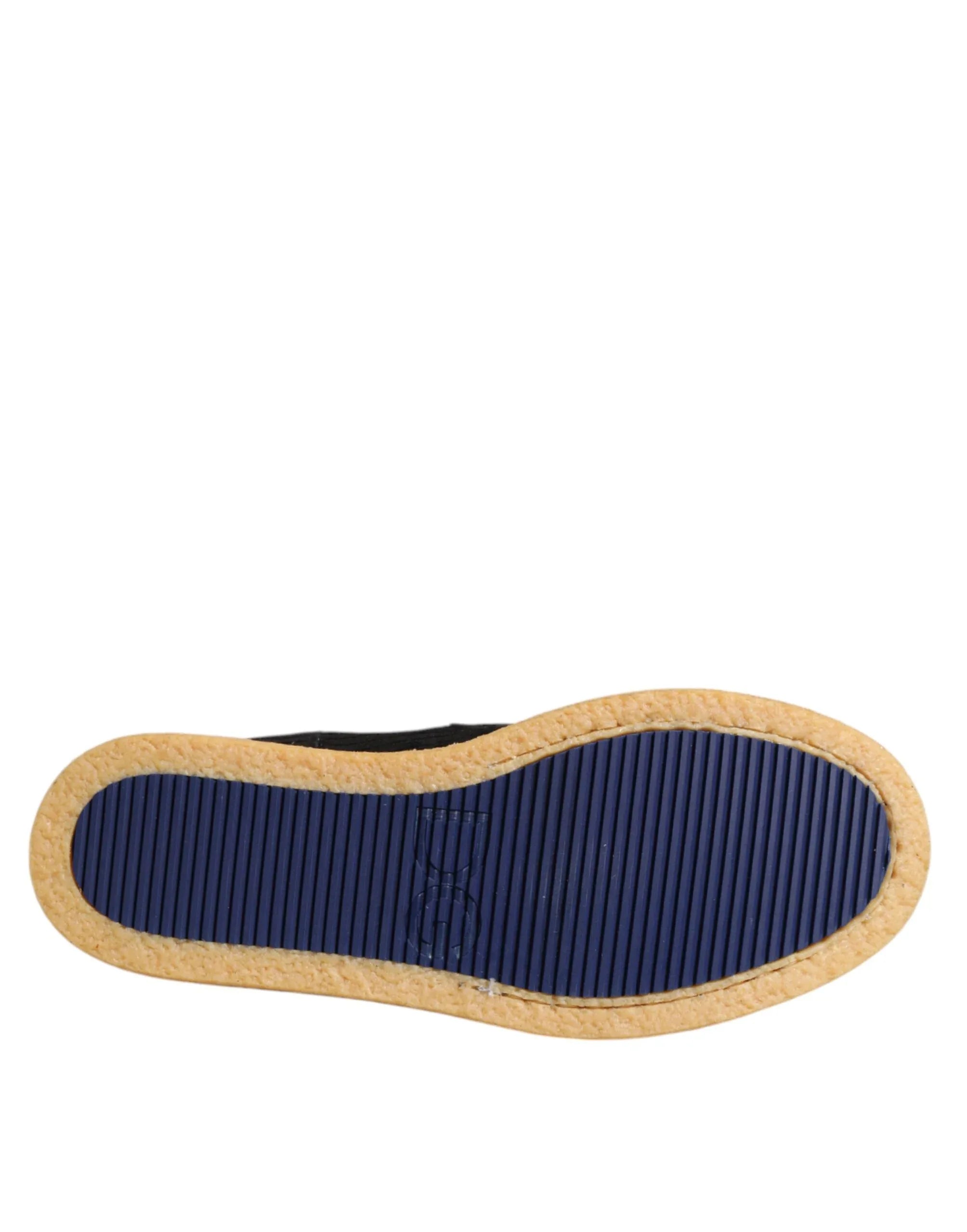 Dolce & Gabbana Black Calf Suede Slip On Ankle Boots Shoes - Zeiniez