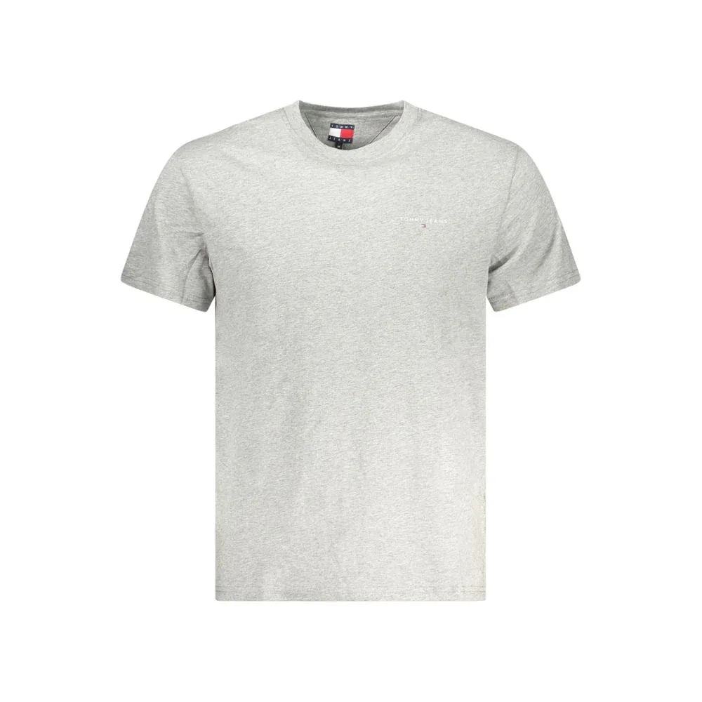Tommy Hilfiger Grigio Cotton Men T-Shirt - Zeiniez