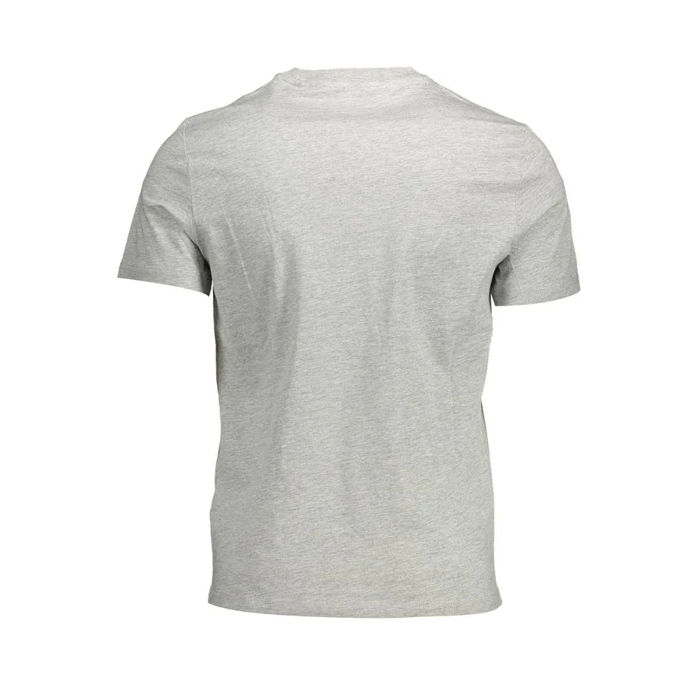 Guess Jeans Grigio Organic Cotton Men T-Shirt - Zeiniez
