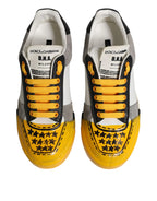 Dolce & Gabbana Multicolor MIAMI Low Top Sneakers Shoes - Zeiniez