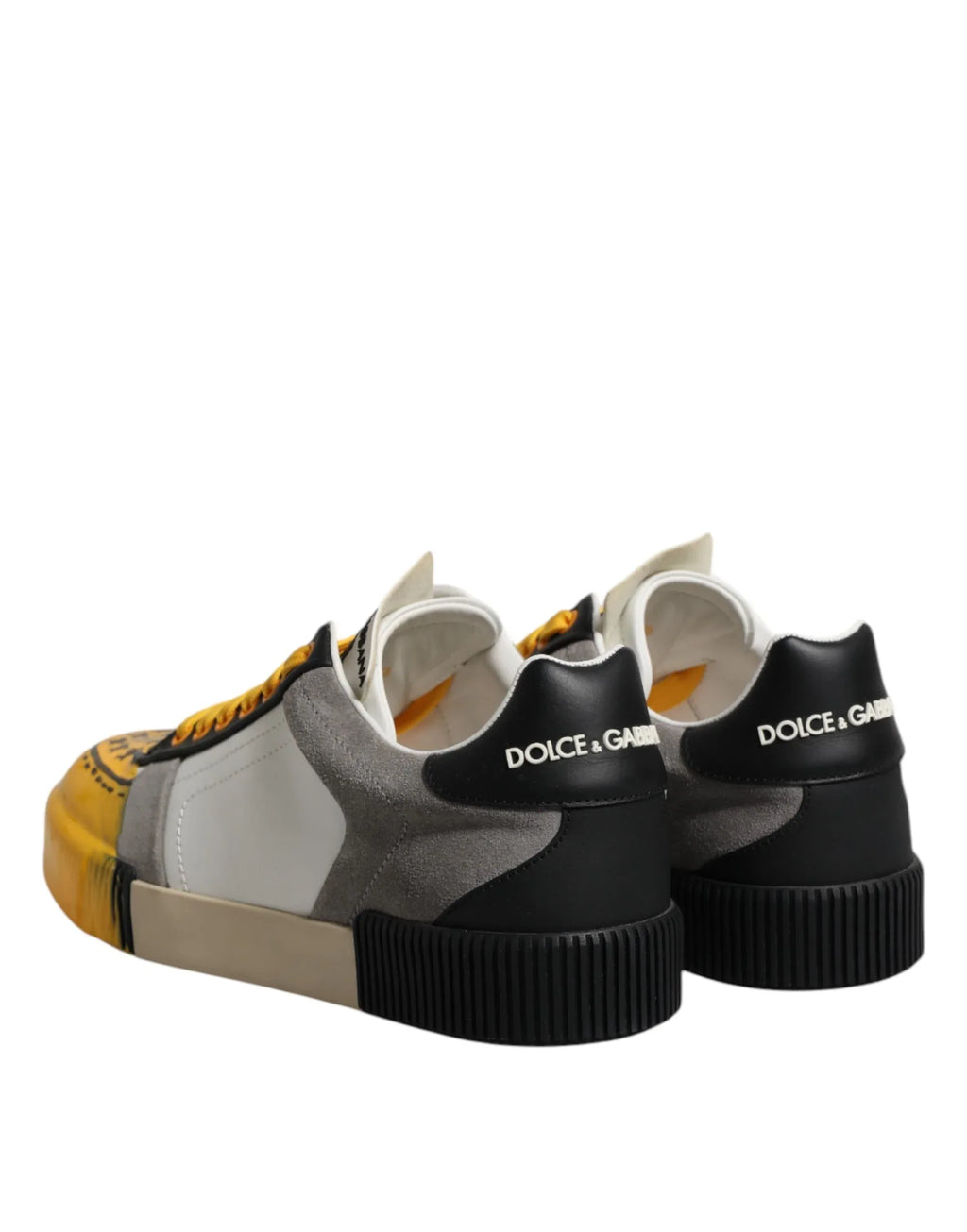 Dolce & Gabbana Multicolor MIAMI Low Top Sneakers Shoes - Zeiniez
