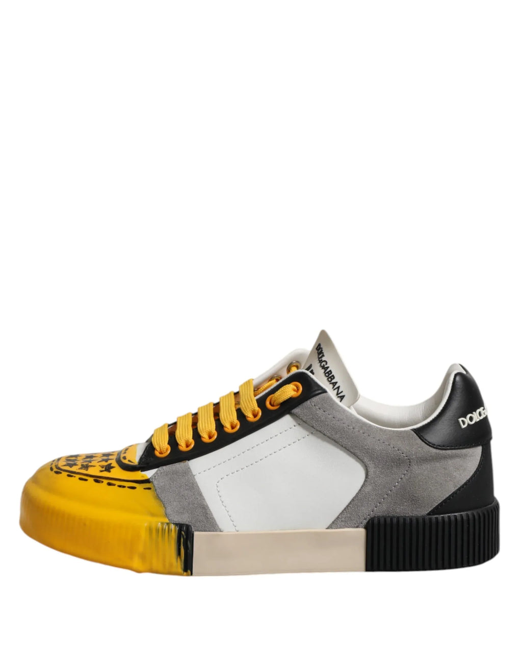 Dolce & Gabbana Multicolor MIAMI Low Top Sneakers Shoes - Zeiniez