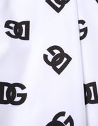 Dolce & Gabbana White Logo Cotton Skinny Denim Trouser Pants - Zeiniez