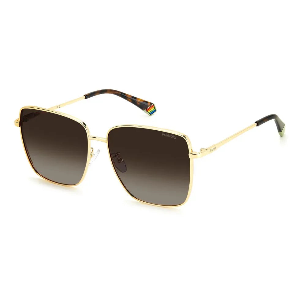Polaroid Gold Metal Sunglasses - Zeiniez