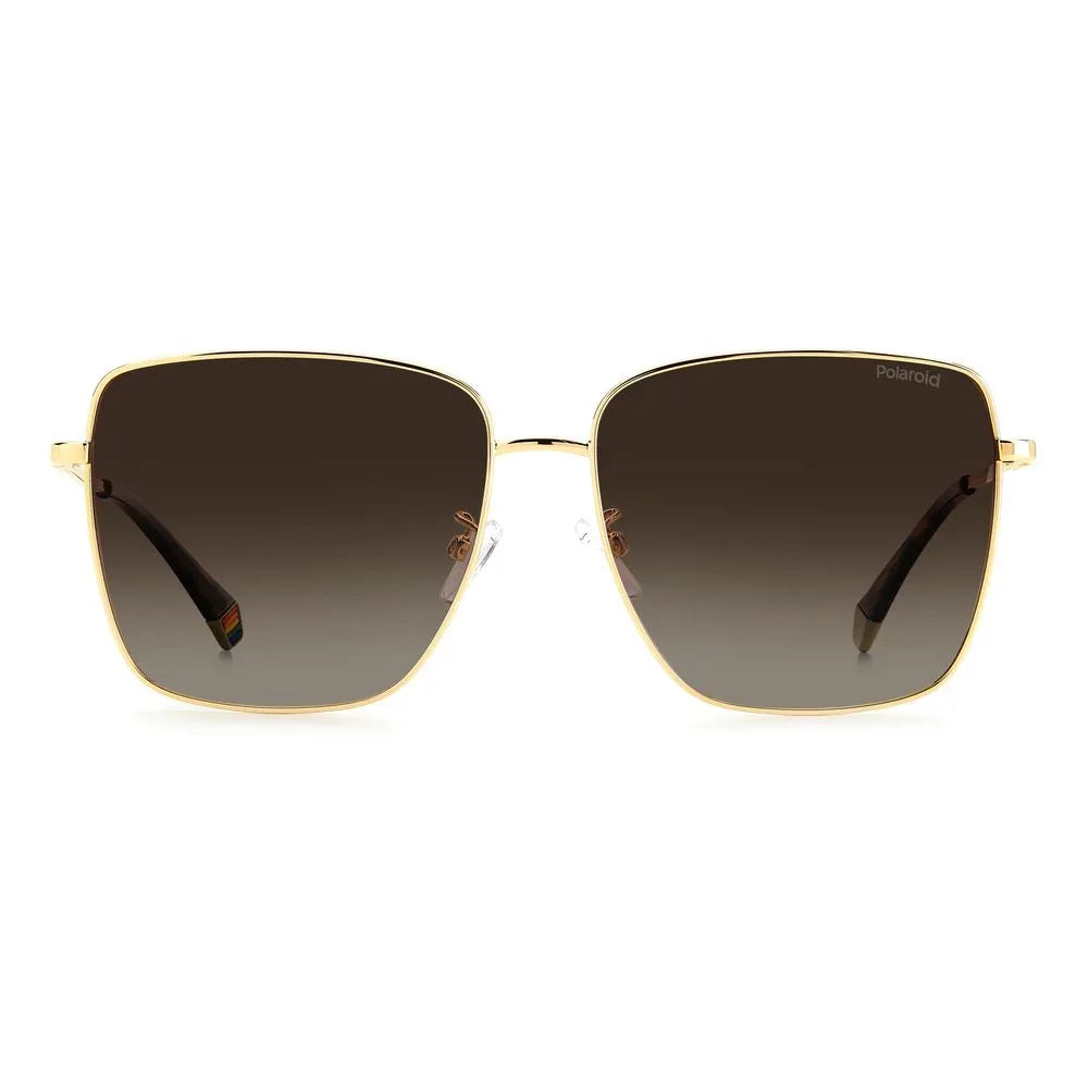 Polaroid Gold Metal Sunglasses - Zeiniez