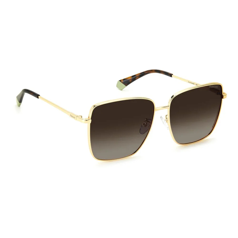 Polaroid Gold Metal Sunglasses - Zeiniez