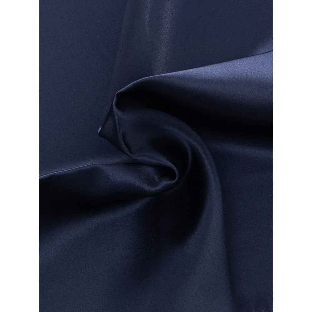 Dolce & Gabbana Blue Silk Pocket Square - Zeiniez