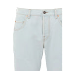 Gucci Blue Cotton Relaxed Fit Jeans - Zeiniez