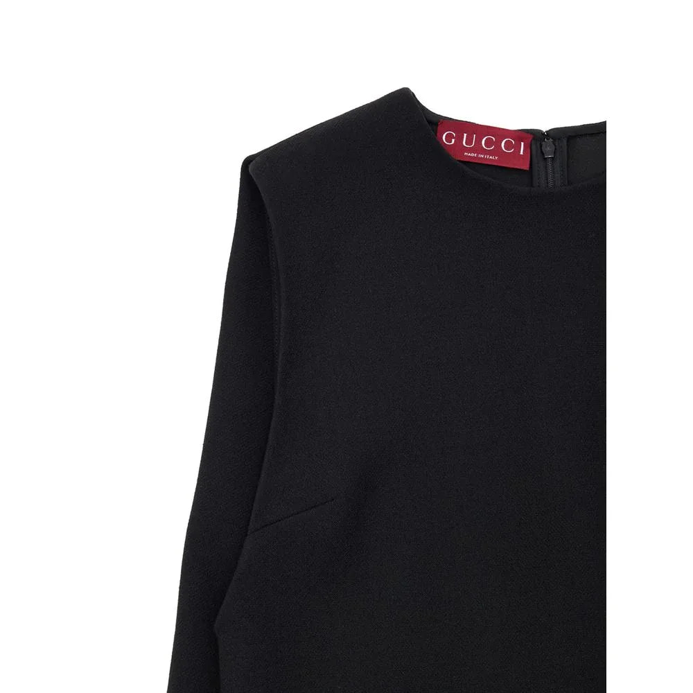 Gucci Black Wool Casual Dress - Zeiniez