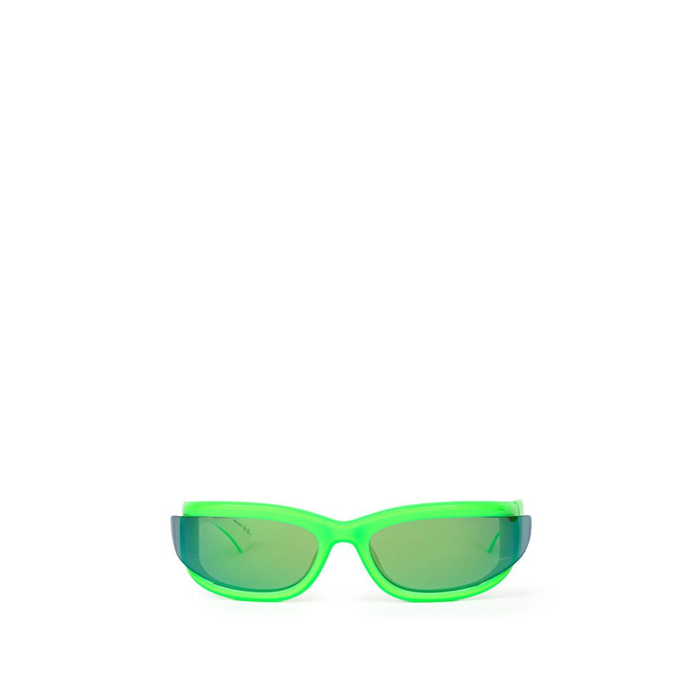 Bottega Veneta Green Acetate Sunglasses - Zeiniez