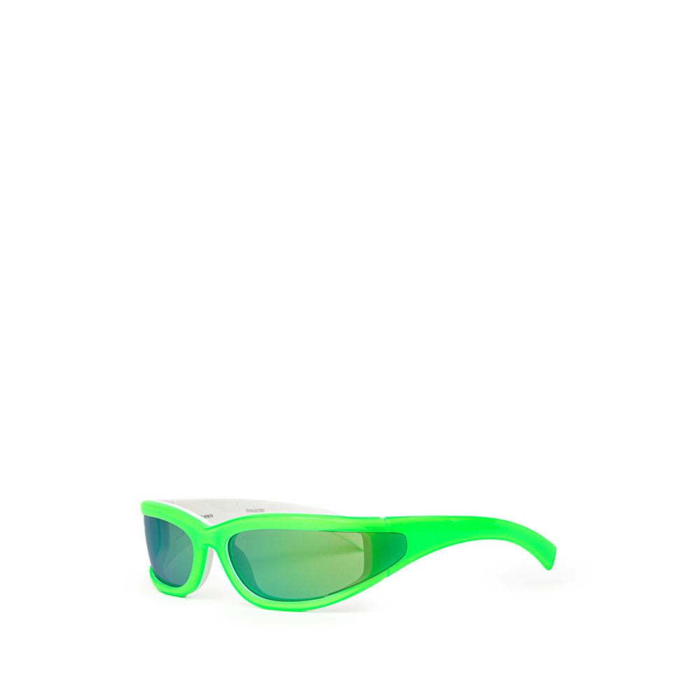 Bottega Veneta Green Acetate Sunglasses - Zeiniez