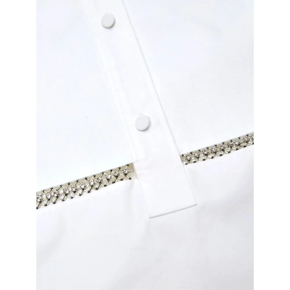 Gucci White Cotton Blouse - Zeiniez