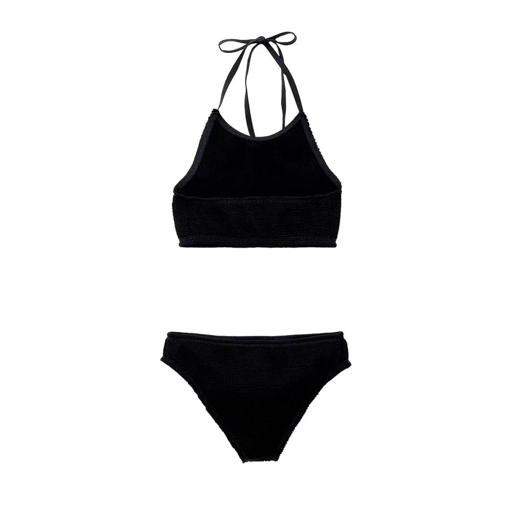 Bottega Veneta Black Polyamide Bikini - Zeiniez