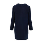 Gucci Navy Blue Wool Short Dress - Zeiniez